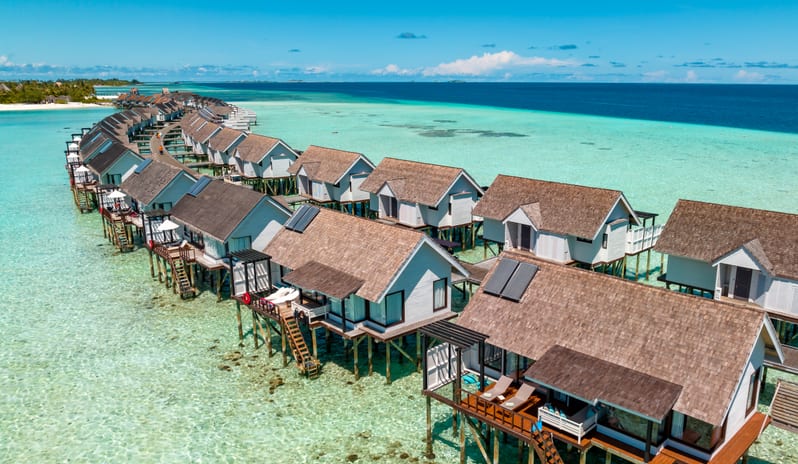 OZEN LIFE MAADHOO, Wind Villa Aerial